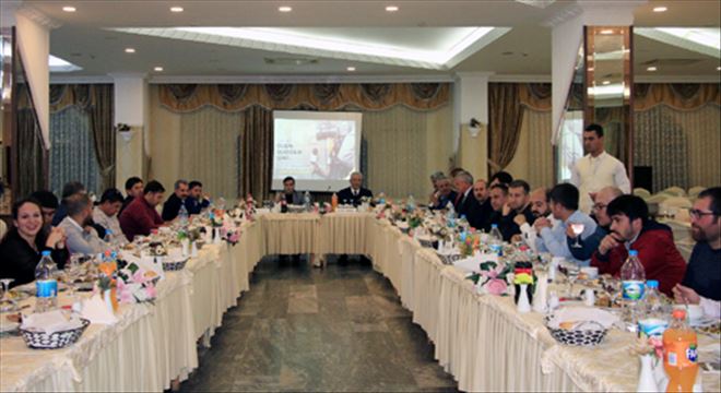 AK Parti Mardin İl Başkanı Eri Gazetecilerle bir araya geldi