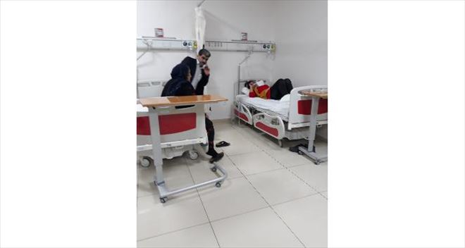 Derik´te 70 öğrenci hastaneye kaldırıldı