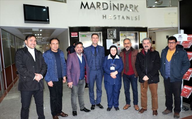 Mardin Park Hastanesinden Gazetecilere sağlık hizmeti