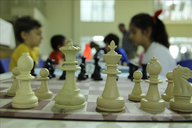 Kızıltepe´de Cumhuriyet Bayramı için satranç turnuvası düzenlendi