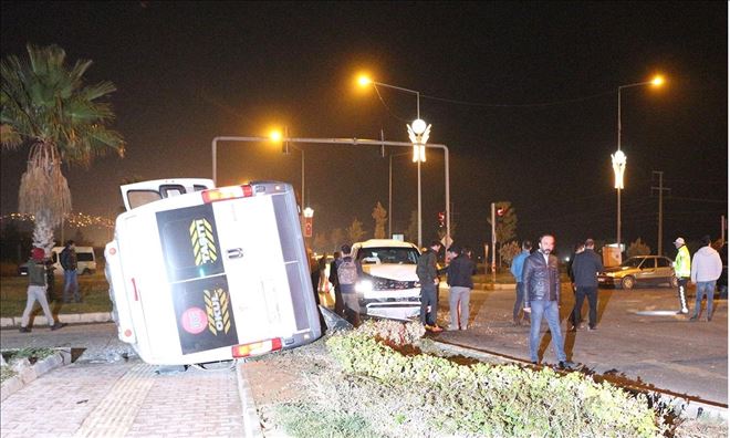 Mardin´de trafik kazası: 2´si polis 7 yaralı
