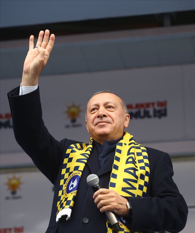 Erdoğan: Mardin´e 28 katrilyon yatırım yaptık