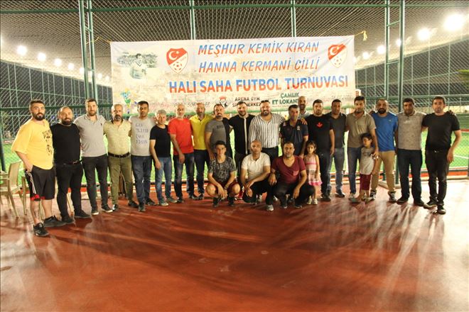 Kamor´da Hanna Çilli futbol turnuvası kuraları çekildi 