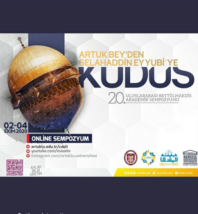 Artuklu Üniversitesi online sempozyumlara devam ediyor