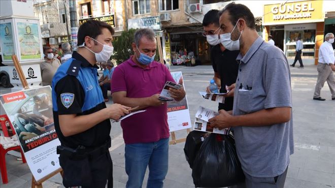 Kızıltepe polisi hırsız ve dolandırıcılara karşı vatandaşı bilgilendirdi