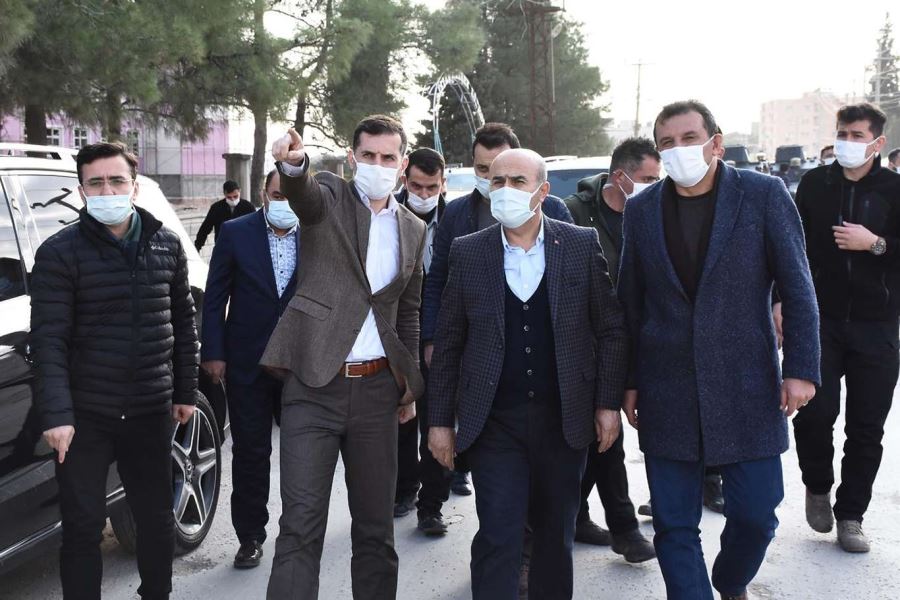 Mardin Valisi Demirtaş, Nusaybin’de incelemelerde bulundu