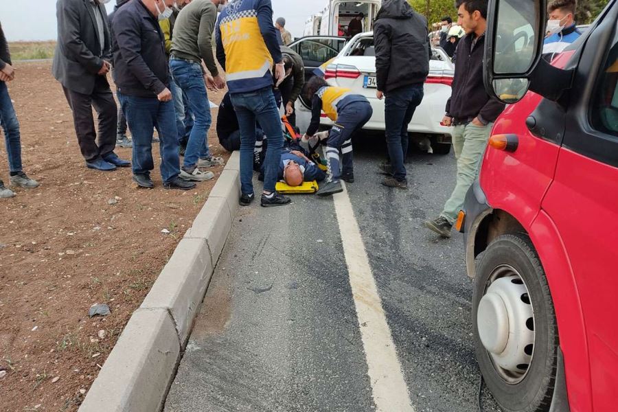 Nusaybin’de trafik kazası: 1 ölü, 2 yaralı