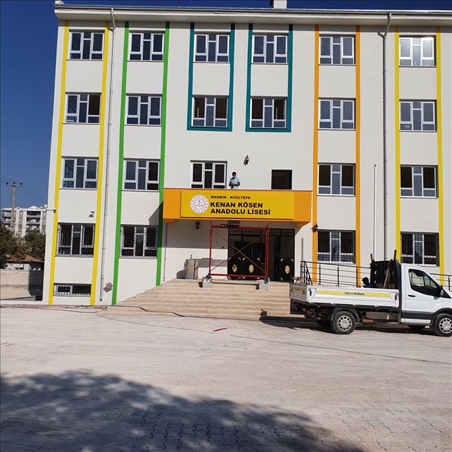Kızıltepe Kenan Kösen Anadolu Lisesi yarın açılıyor