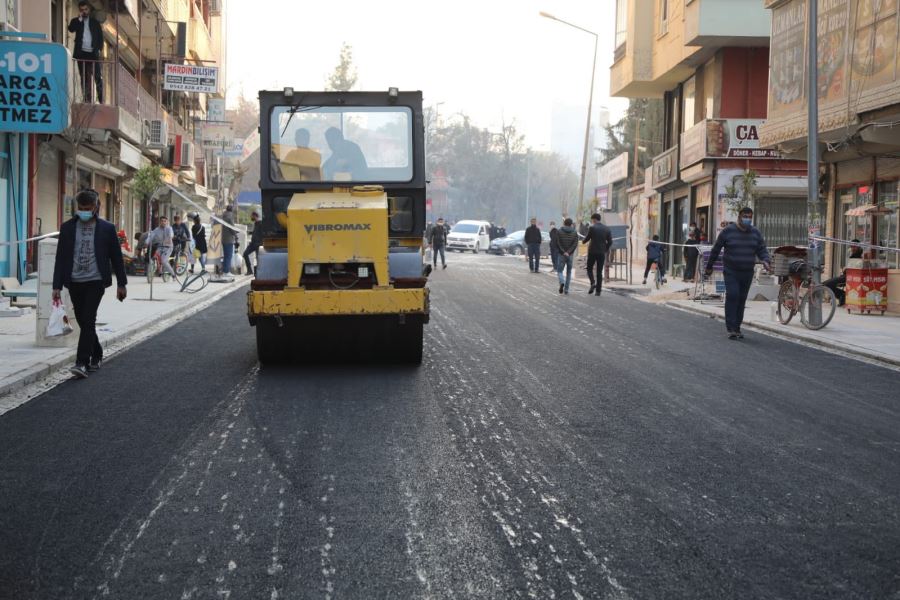 Mehmet Sincar Caddesi de sıcak asfalta kavuştu