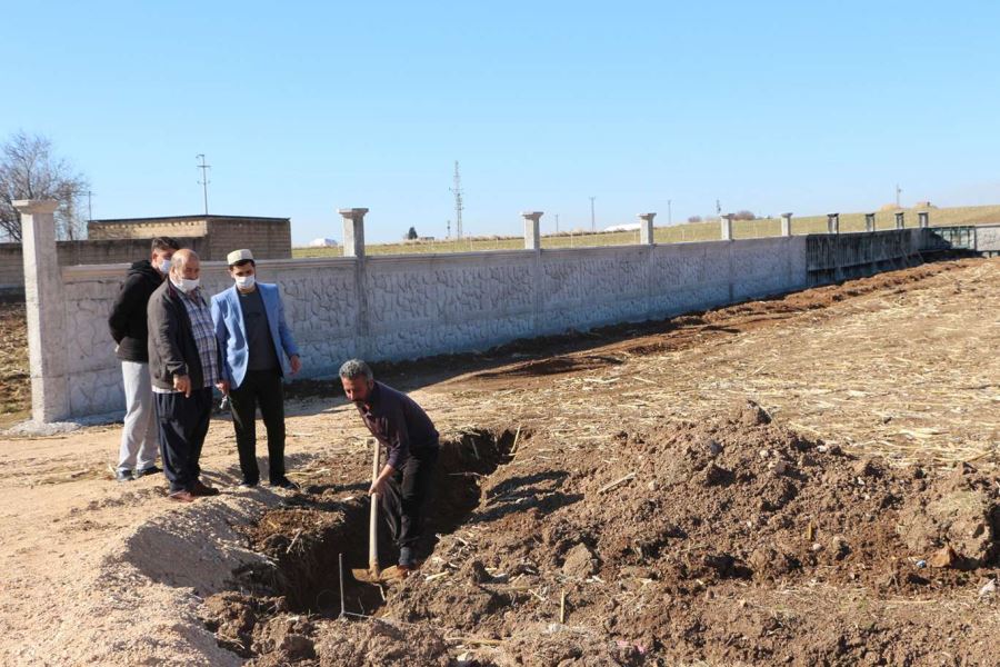 Kızıltepe’de cami için tarlalarını bağışladılar