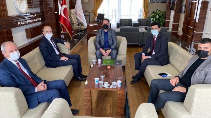 Başkan Şahin’den DİKA Genel Sekreteri Ahmet Alanlı’ya Ziyaret
