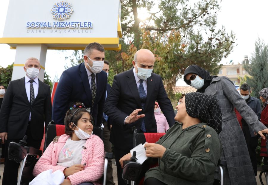Vali Demirtaş: “Her zaman engelli vatandaşlarımızın yanındayız”