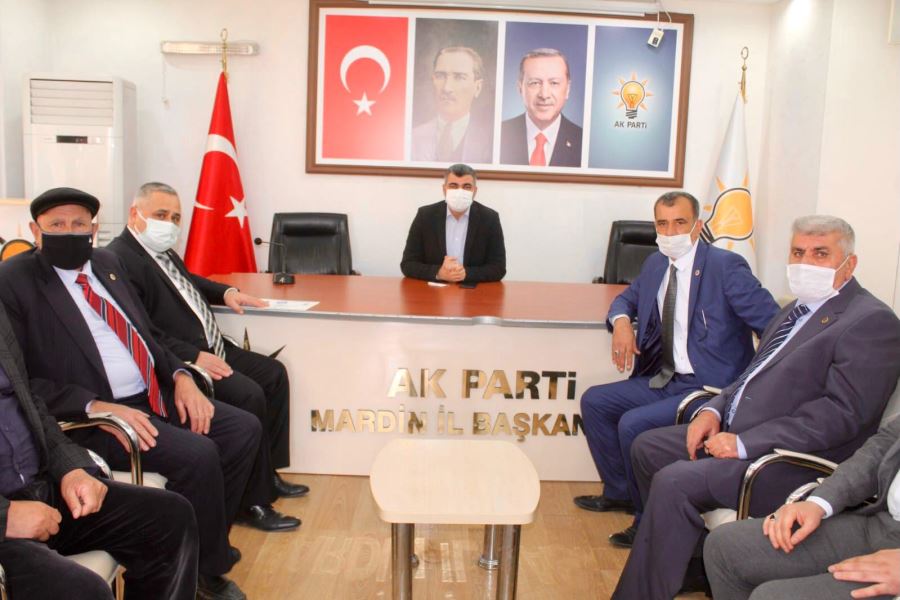 Türkiye Muhtarlar Federasyonu Başkanı’ndan Mardin İl Başkanı Kılıç’a Ziyaret 