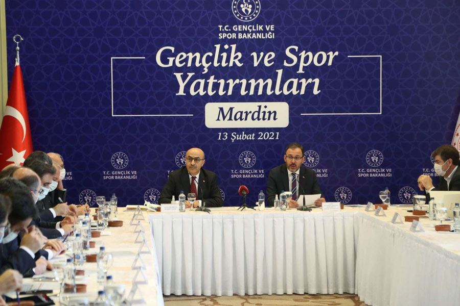 Gençlik ve Spor Bakanı Kasapoğlu Mardin’de temaslarda bulundu
