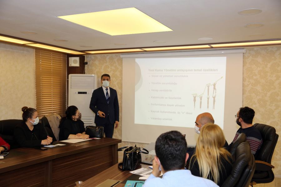 Mardin Büyükşehir Belediyesi iç kontrol sistemi eğitimi verildi
