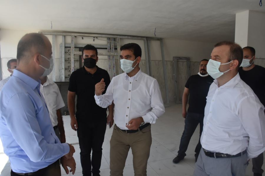 Mardin Büyükşehir Belediyesi Genel Sekreteri Süzen Dargeçit’i   ziyaret etti