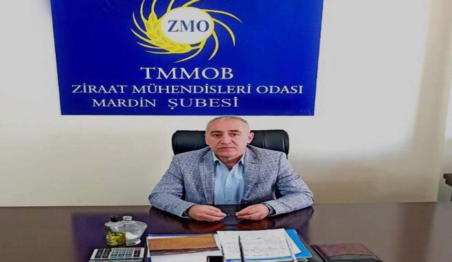 ZMO Mardin Şube Başkanı Vedat Durak “Mardin’de yaşanan kuraklık çok ciddi boyutlara ulaştı”