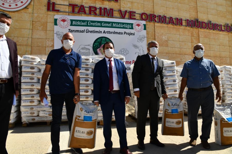 Mardin’de çiftçilere soya desteği