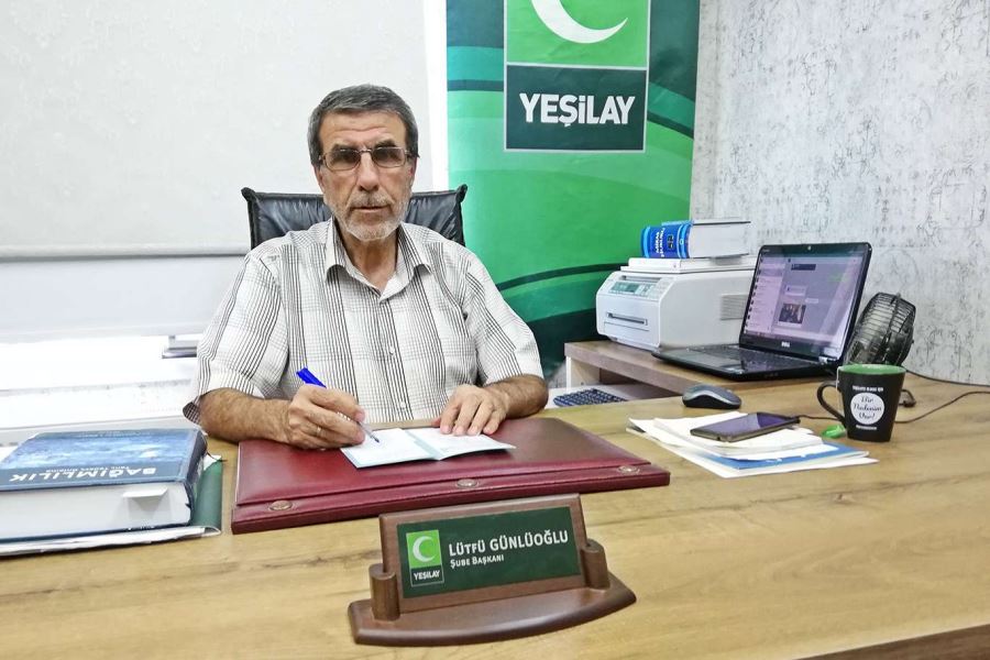Yeşilay Mardin Şube Başkanı Günlüoğlu: “Bağımlılıkların tümüyle mücadele ediyoruz”