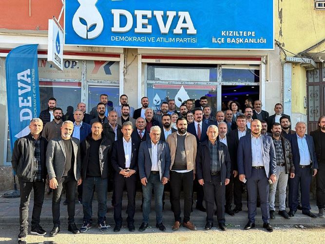 DEVA Partisi Kızıltepe ilçe kongresi gerçekleştirildi