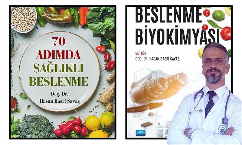 Mardin Artuklu Üniversitesi Öğretim Üyesinden  Yeni Sağlıklı Beslenme Kitapları