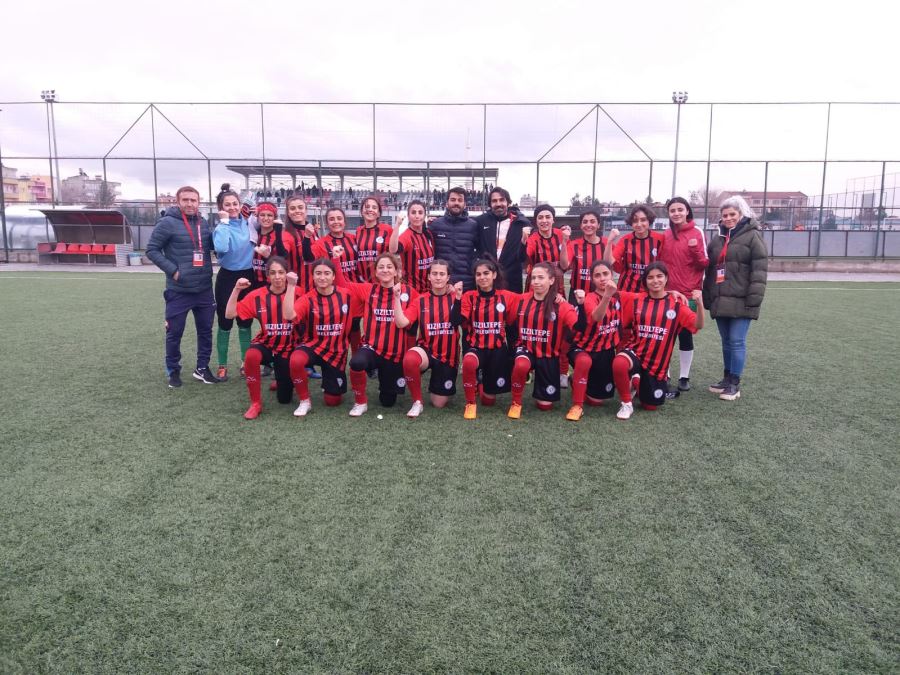 Kızıltepe Kadın Futbol takımı lige galibiyetle başladı