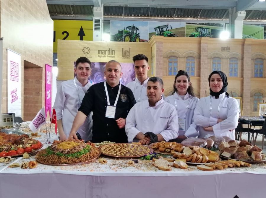 1. Mezopotamya Turizm ve Gastronomi Fuarında Mardin mutfağına yoğun ilgi