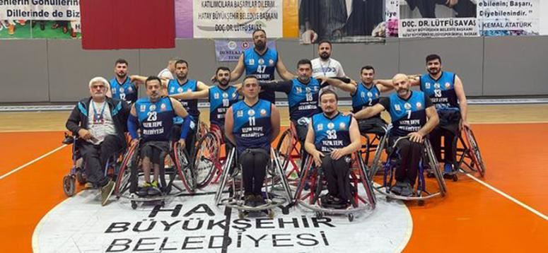 Kızıltepe Engelli Basketbol Takımı Lider Hatay