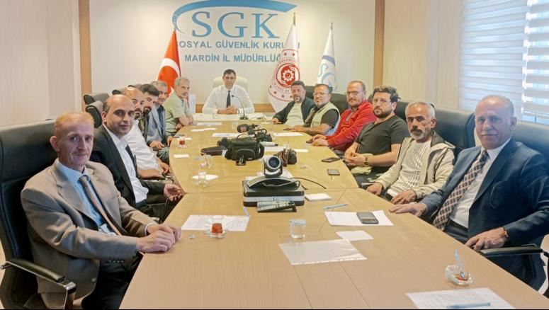 Şahin: Sosyal Güvenlik Haftasında Basınla Bir Araya Geldi