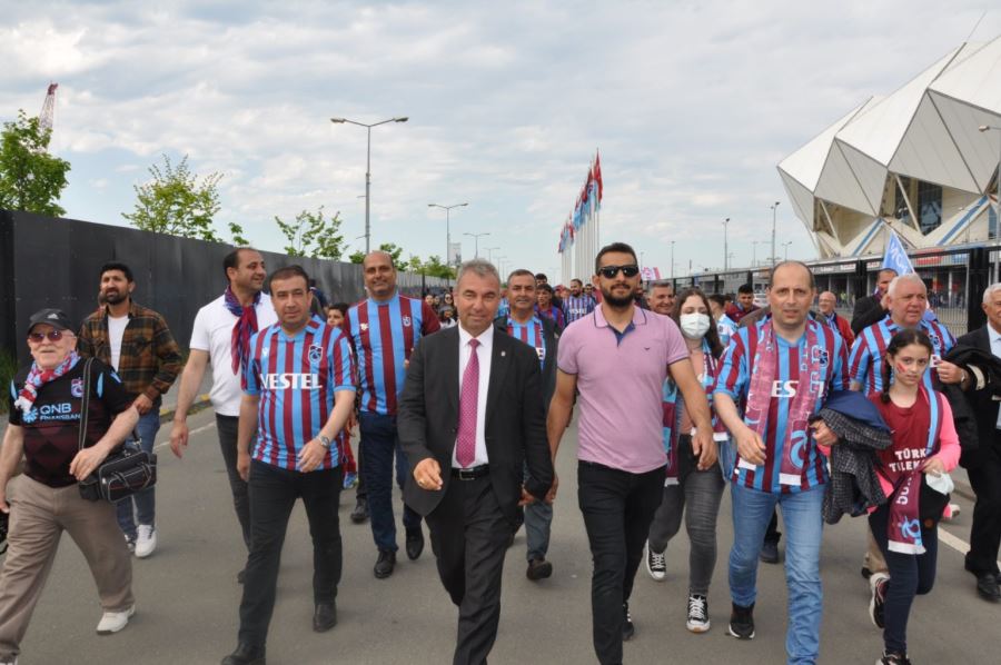Başkan Aydın: Trabzonspor şampiyonluğunda destek olan herkese teşekkür ediyorum