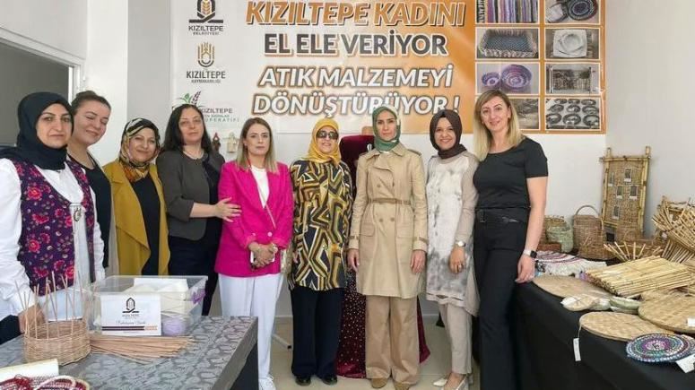 KADEM Başkanı Erdoğan Kızıltepe Atık Dönüşüm Okulunu ziyaret etti