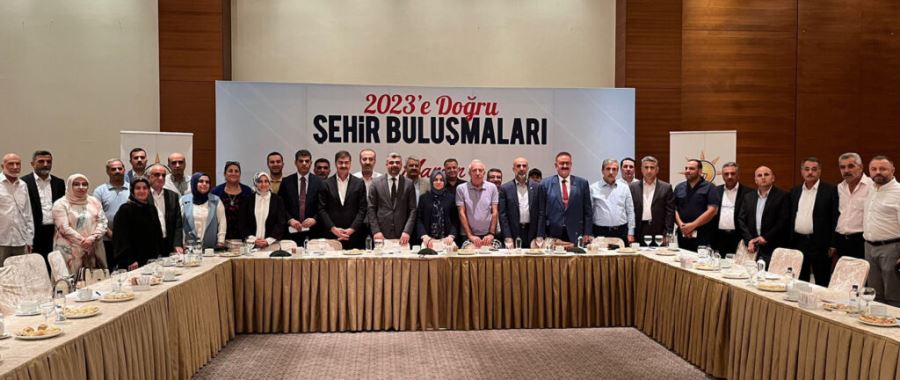 AK Parti’nin “2023’e Doğru Şehir Buluşmaları” Mardin’de gerçekleştirildi