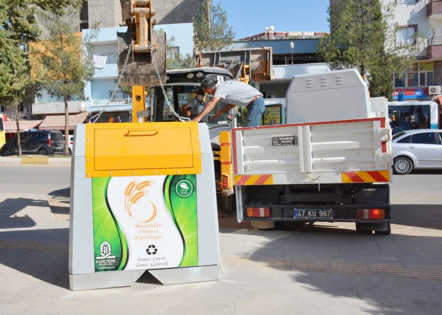 Kızıltepe’de 3 bin litrelik çöp konteynerlerinin akıbeti ne oldu?