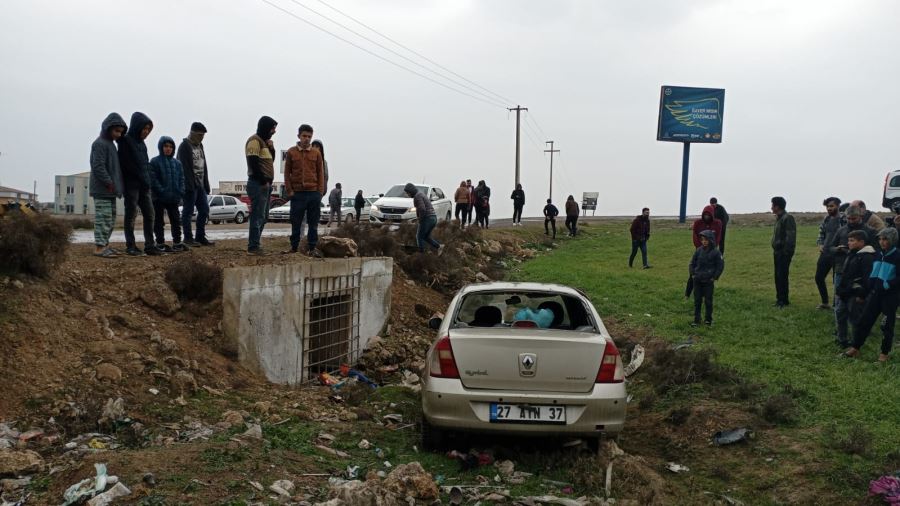 Mardin’de otomobil şarampole uçtu: 2’si ağır 5 yaralı