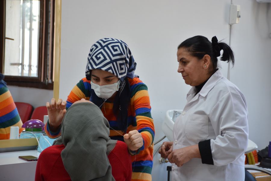 Kızıltepe’de kadınlara ücretsiz kuaför hizmeti
