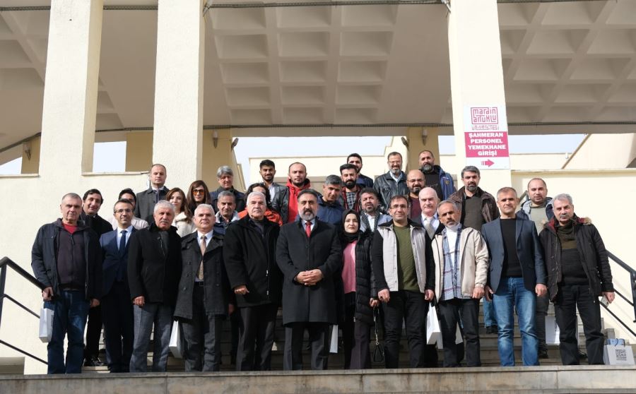Artuklu Üniversitesinde gazetecilere program düzenlendi