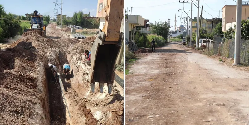 MARSU, Fırat Mahallesi’nde Kanalizasyon Çalışmalarını Tamamlandı