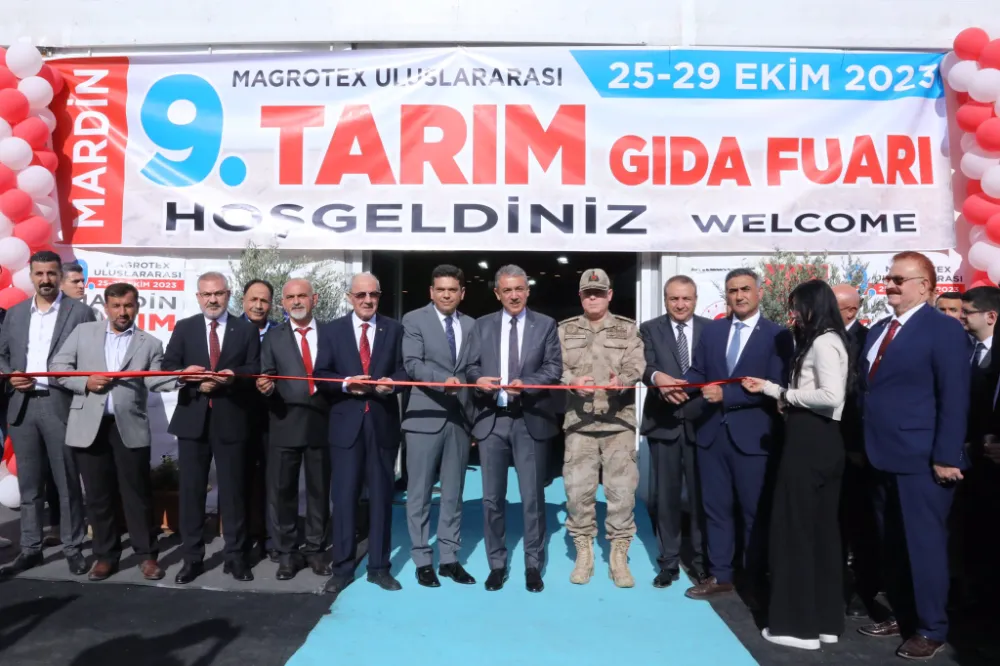 Mardin’de 9’uncu tarım ve gıda fuarı açıldı