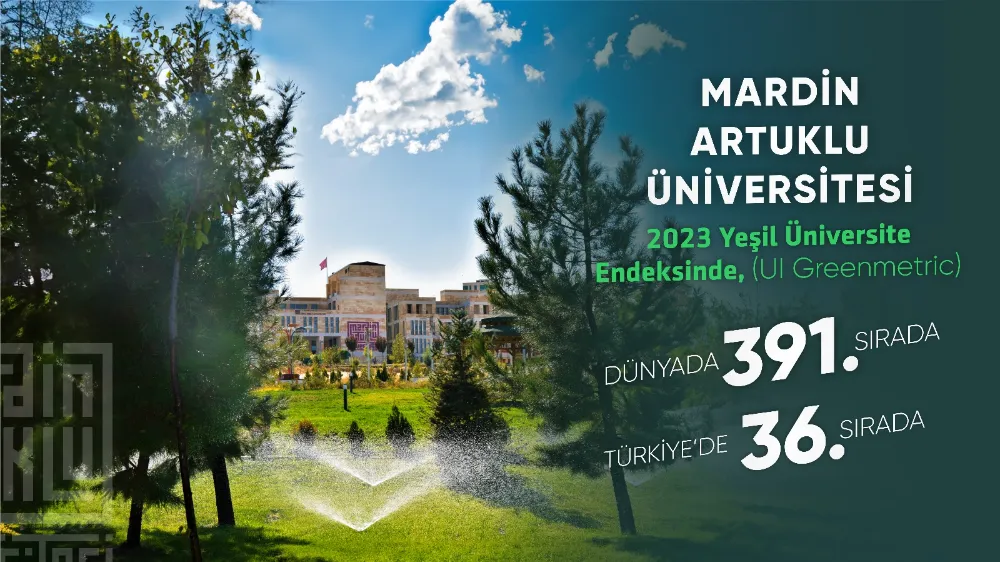 MAÜ Türkiye’nin 36. Dünyanın 391. En Çevreci Üniversitesi Oldu
