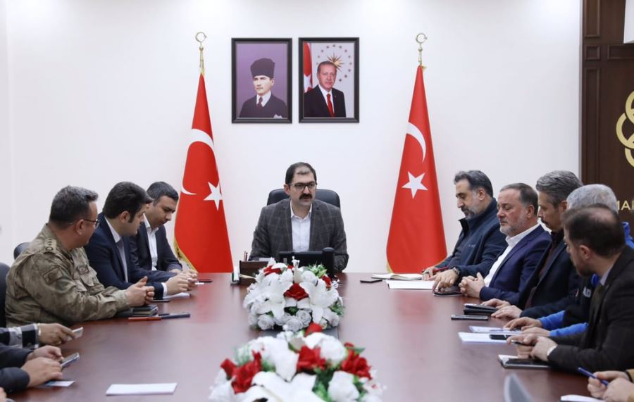 Mardin’de afet koordinasyon toplantısı yapıldı