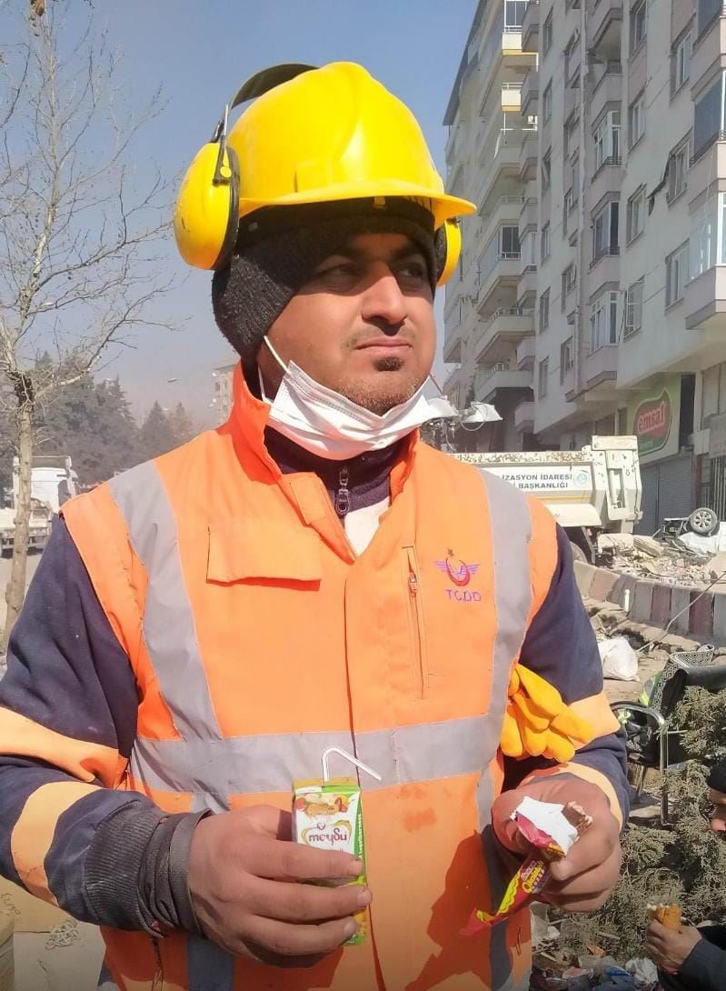 Kızıltepeli gönüllü AFAD görevlisi 7 depremzedeyi enkazdan çıkardı