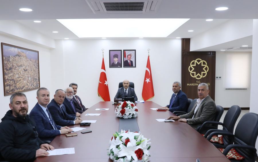 Mardin’de toprak koruma kurulu toplantısı yapıldı