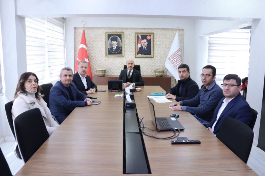 Vali Demirtaş’ın Başkanlığında “Mardin Kalesi Kaya Islah Projesi” Toplantısı Yapıldı