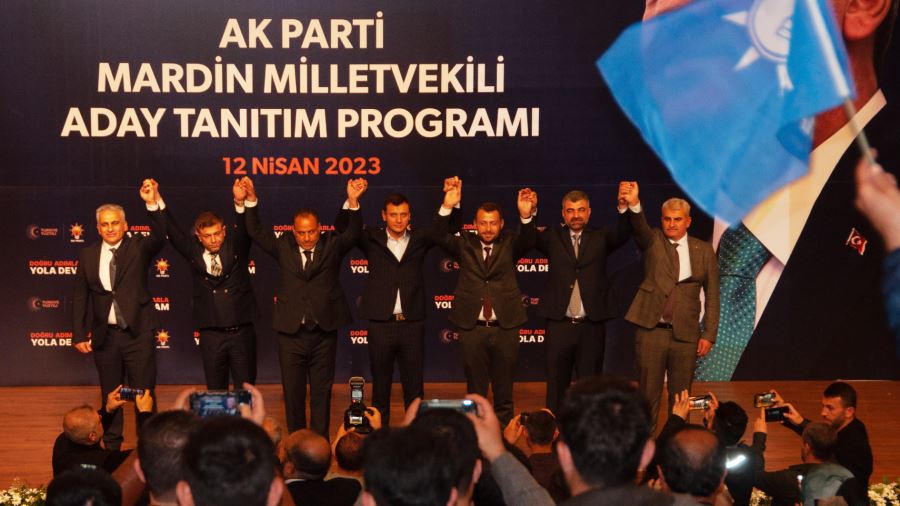 AK Parti Mardin Milletvekili aday tanıtımı yapıldı