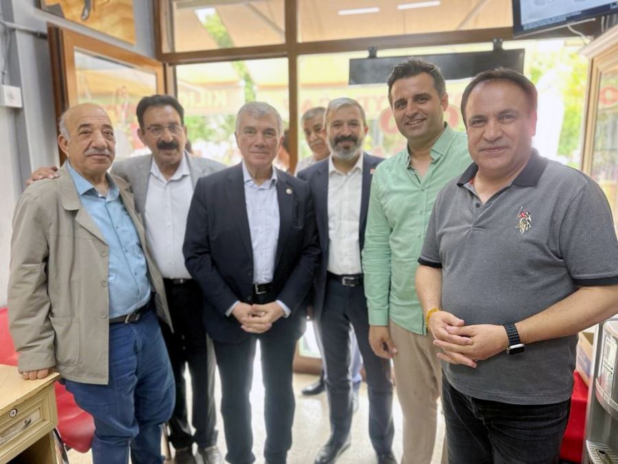 Millet İttifakı ikinci tur Cumhurbaşkanlığı seçimleri için Kızıltepe’de esnafı ziyaret etti