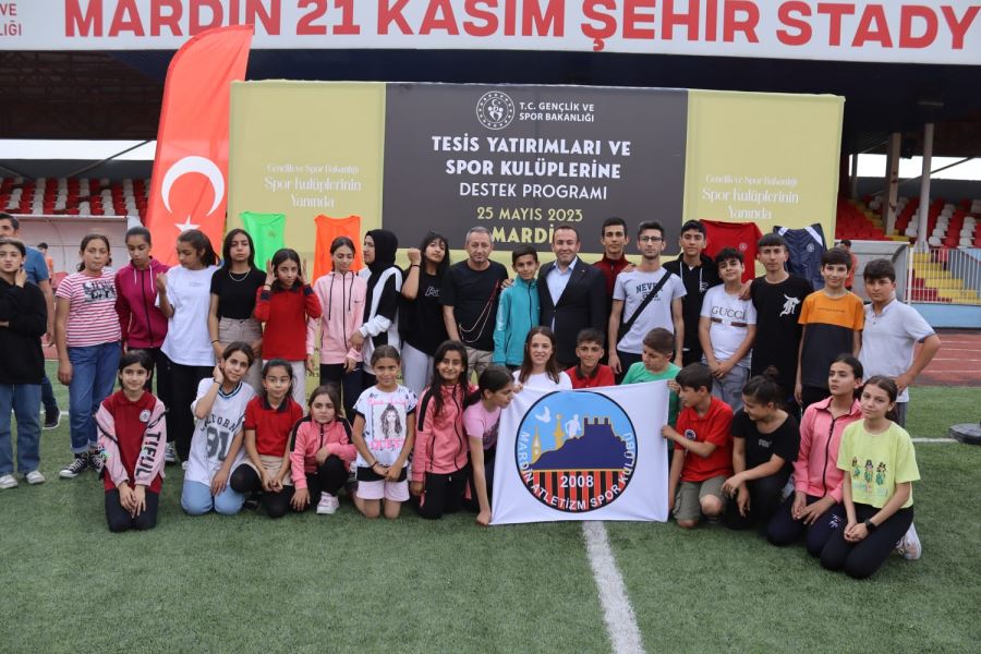 Mardin Gençlik ve Spor İl Müdürlüğü’nden amatör kulüplere destek