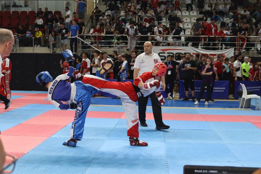 Mardin’in Ev Sahipliğinde Kick Boks Şampiyonasında Heyecan Sürüyor