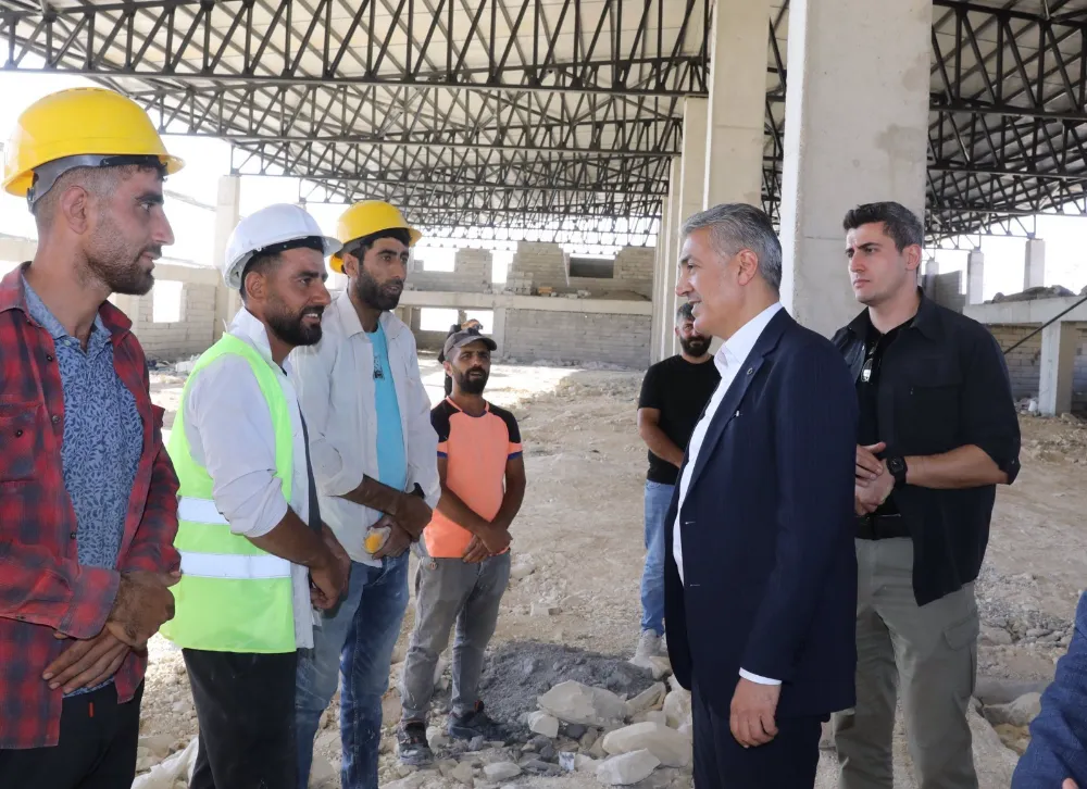 Vali ve Büyükşehir Belediye Başkan Vekili Tuncay Akkoyun Mazıdağı İlçesini Ziyaret Etti