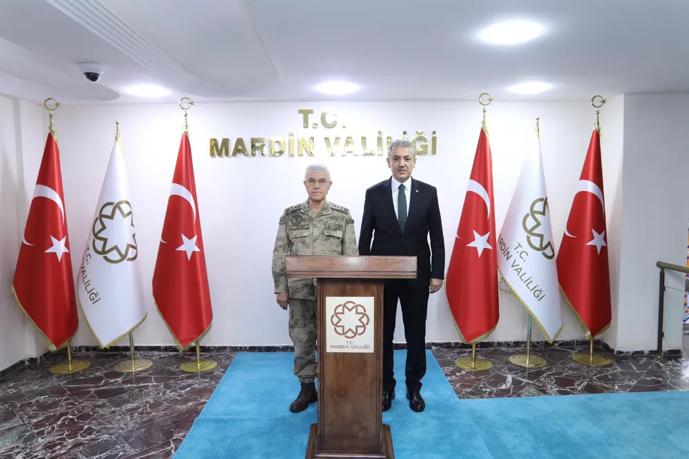 Jandarma Genel Komutanı Orgeneral Arif Çetin, Mardin’i ziyaret etti