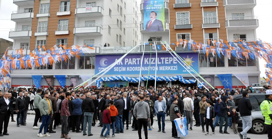 AK Parti Kızıltepe Seçim Koordinasyon Merkezinin açılışı yapıldı